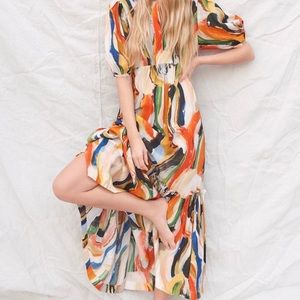 Anthropologie Maeve XL Suzannah Maxi Dress
